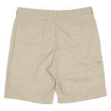 DICKIES Mens Workwear Shorts Beige Relaxed 2XL W42