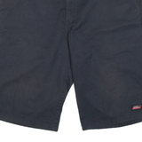 DICKIES Mens Workwear Shorts Black Relaxed L W36