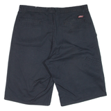 DICKIES Mens Workwear Shorts Black Relaxed L W36