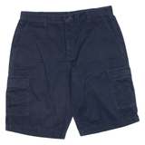 DICKIES Mens Cargo Shorts Blue Relaxed L W36