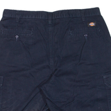 DICKIES Mens Cargo Shorts Blue Relaxed L W36