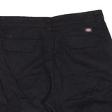 DICKIES Womens Cargo Shorts Black Relaxed UK 12 W34