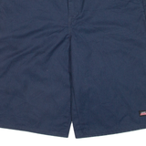 DICKIES Mens Workwear Shorts Blue Relaxed L W36