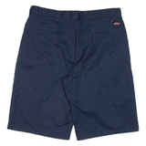 DICKIES Mens Workwear Shorts Blue Relaxed L W36
