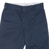DICKIES Mens Workwear Shorts Blue Relaxed M W32