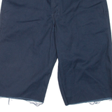 DICKIES Mens Workwear Shorts Blue Relaxed M W32