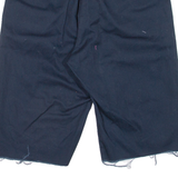 DICKIES Mens Workwear Shorts Blue Relaxed M W32