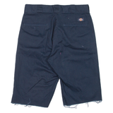 DICKIES Mens Workwear Shorts Blue Relaxed M W32