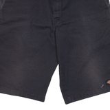 DICKIES Mens Workwear Shorts Black Relaxed M W32