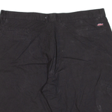 DICKIES Mens Workwear Shorts Black Relaxed 2XL W42