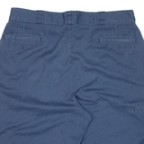 DICKIES Mens Workwear Shorts Blue Relaxed XL W38