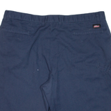 DICKIES Mens Workwear Shorts Blue Relaxed XL W40