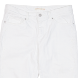 LEVI'S Womens Jorts Shorts White Relaxed Floral M W29