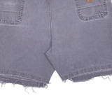 CARHARTT Mens Workwear Shorts Grey Relaxed 4XL W48