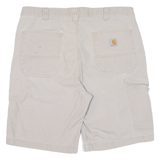 CARHARTT Mens Workwear Shorts Grey Relaxed L W36