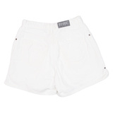 GITANO Womens Chino Shorts White Relaxed UK 10 W26