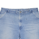 CARHARTT Mens Workwear Shorts Blue Relaxed 2XL W44