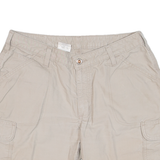CARHARTT Womens Workwear Shorts Beige Relaxed UK 10 W30