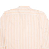 C.N Mens Shirt Pink Striped Long Sleeve XL