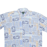 JACTICE SPORT Mens Shirt Blue Floral L