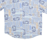 JACTICE SPORT Mens Shirt Blue Floral L