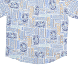 JACTICE SPORT Mens Shirt Blue Floral L