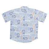 JACTICE SPORT Mens Shirt Blue Floral L
