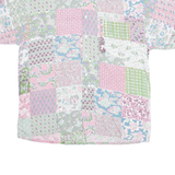 LETS GO Mens Shirt Pink Floral XL