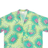 PRO CREATIONS Mens Shirt Green Floral XL