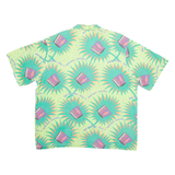 PRO CREATIONS Mens Shirt Green Floral XL