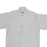 TORERO Mens Plain Shirt Grey S