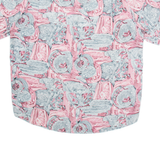 Mens Shirt Grey Crazy Pattern L