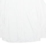 MARK THOMBARD Mens Plain Shirt White Long Sleeve L