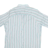 LIBERO Mens Shirt White Striped M