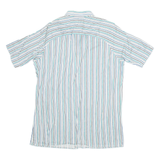 LIBERO Mens Shirt White Striped M