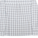 THE NORTH FACE Mens Shirt White Check Long Sleeve S