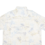 BATIK BAY Mens Shirt Beige Crazy Pattern XL