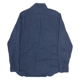 G-STAR Mens Plain Shirt Blue Long Sleeve M