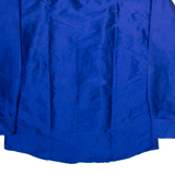 CONSTANT Mens Plain Shirt Blue Long Sleeve L