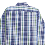 TOMMY HILFIGER Mens Shirt Blue Check Long Sleeve XL