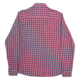 TOMMY HILFIGER Mens Shirt Red Check Long Sleeve S