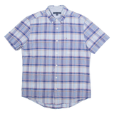 TOMMY HILFIGER Mens Shirt Blue Check M
