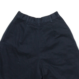 RALPH LAUREN Womens Chino Shorts Black Relaxed M W24
