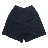 RALPH LAUREN Womens Chino Shorts Black Relaxed M W24