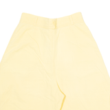 MONDI Womens Chino Shorts Yellow Relaxed S W26