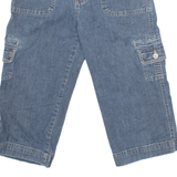 LEE Mens Pedal Pushers Shorts Blue M W30