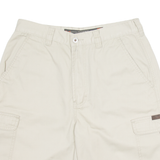TEDDY'S Mens Cargo Shorts Beige Relaxed M W32