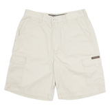 TEDDY'S Mens Cargo Shorts Beige Relaxed M W32