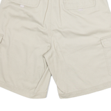 TEDDY'S Mens Cargo Shorts Beige Relaxed M W32