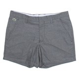 LACOSTE Womens Chino Shorts Grey M W32